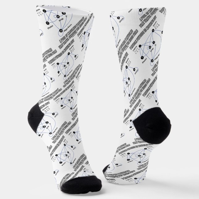 Teilchenphysik ist nichts anderes als ein Pool von Socken (Gewinkelt)