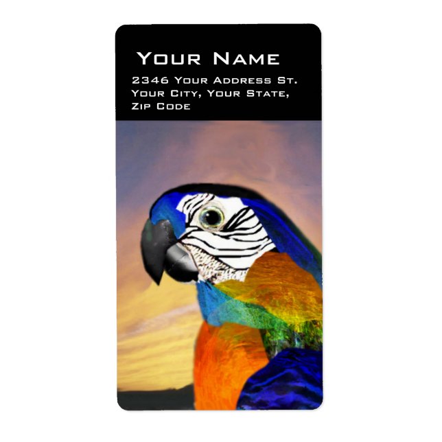 TEILE / BLAUER ARA (Vorne)