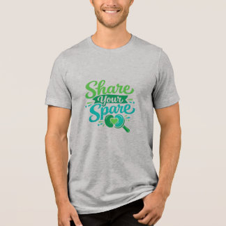 Teile Deines übrig Tri-Blend Shirt