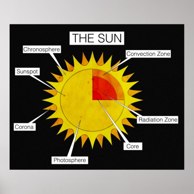 Teile des Sonnenstudio-Posters Poster (Vorne)