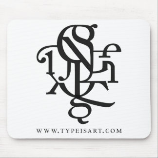 Teile eines Charakter mousepad