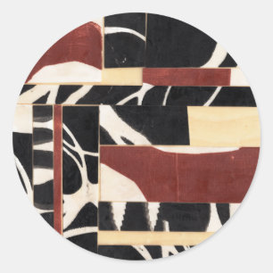 Teile II Runder Aufkleber