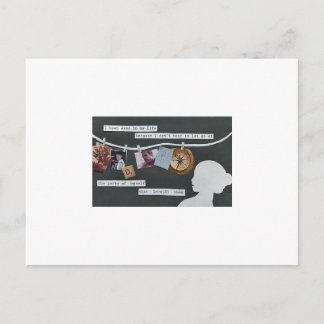 Teile von mich postkarte