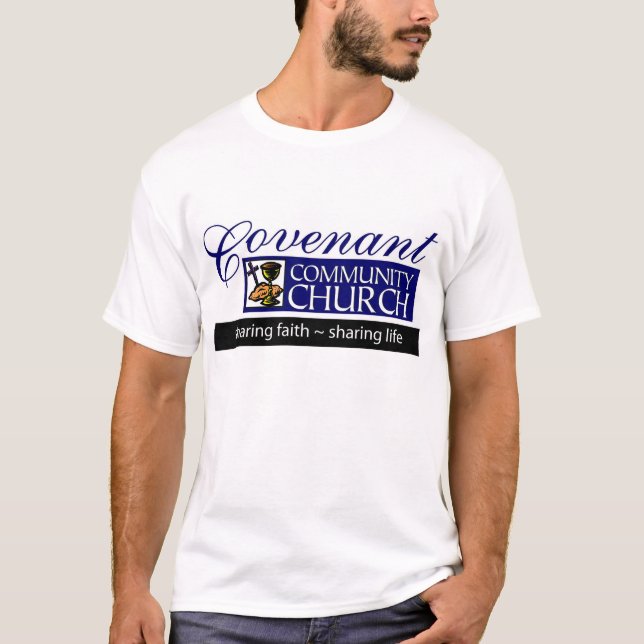 Teilen des Glaubens und Teilen des T - Shirt (Vorderseite)