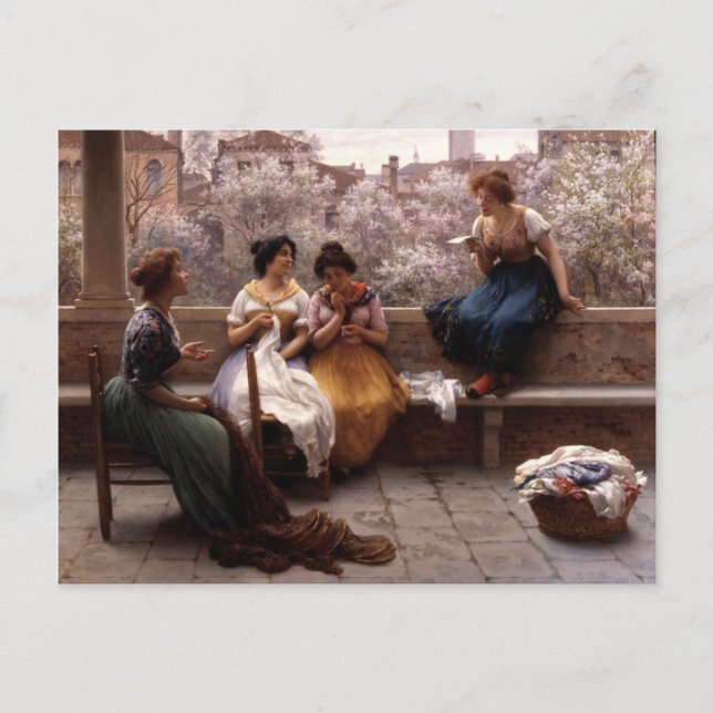 Teilen des Schreibens Postkarte (Vorderseite)