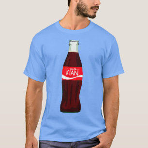 teilen sich eine knusprige Croke mit kian kian und T-Shirt