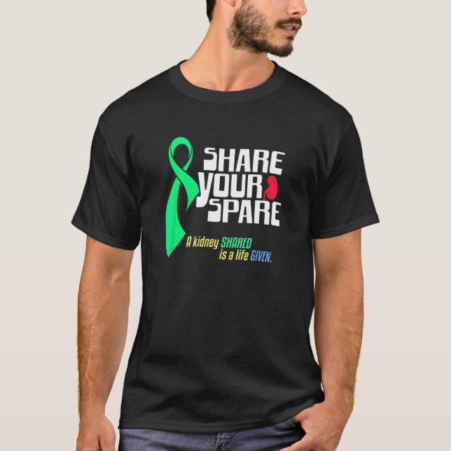 Teilen Sie Ihre Freizeit mit einer lebendigen Nier T-Shirt (Vorderseite)