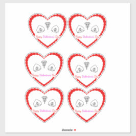 Teilen Sie Ihre Liebe! Aufkleber