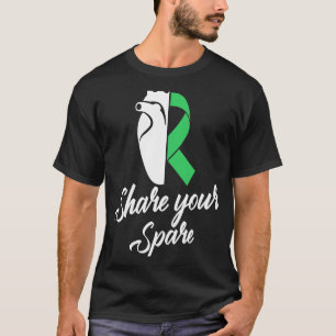 Teilen Sie Ihre Spare Herzorgan Spender T-Shirt