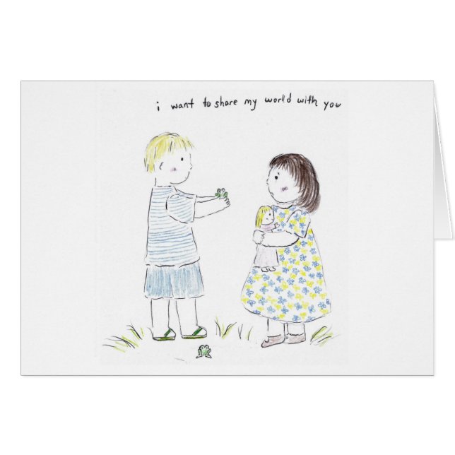 Teilen Sie meine Welt (Vorderseite (Horizontal))