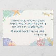 Teilen von meinem verstorbenen Kind b/c Ich bin El