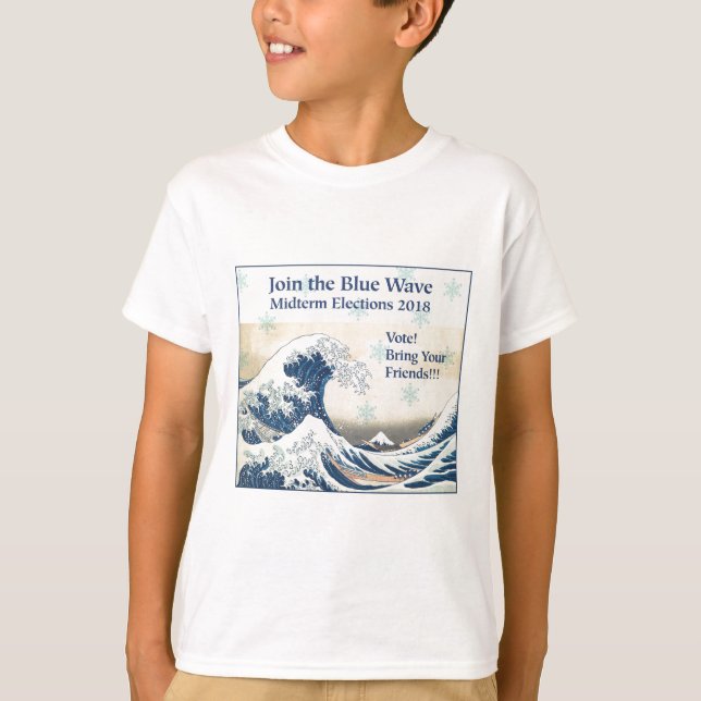 Teilnahme an der Blue Wave 2018 T-Shirt (Vorderseite)