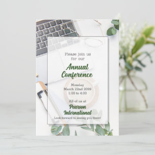 Teilnahme an der jährlichen Konferenz Einladung