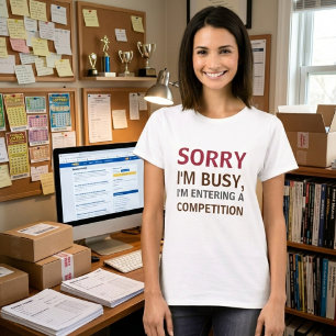 Teilnehmer an Wettbewerben T-Shirt