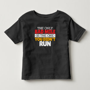 Teilnehmer - Funny Bad Mile Running Zitat Kleinkind T-shirt
