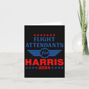 Teilnehmer für Kamala Harris 2024 Karte