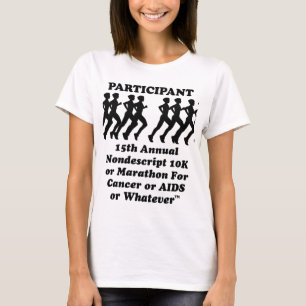 Teilnehmer Nondescript 10K Marathon T-Shirt