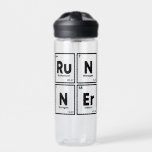 Teilnehmer Periodic Table Marathon Runners Science Trinkflasche<br><div class="desc">Ein humorvolles Design eines Periodischen Tisches,  der "Runner" für Individuen sagt,  die Leidenschaft für Laufen und Chemie haben. Ob sie Joggen in der Natur genießen oder in Marathons oder Triathlons konkurrieren,  dieses Design ist für diejenigen,  die beide verfolgen Liebe.</div>