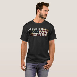 "Teilte uns fallen" der T - Shirt der Männer