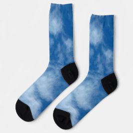 Teilweise Cloudy Blue Sky Nature Fotografy Socken