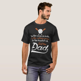 Teilzeitnicken-Maschinen-Baseball-VollzeitVater T-Shirt