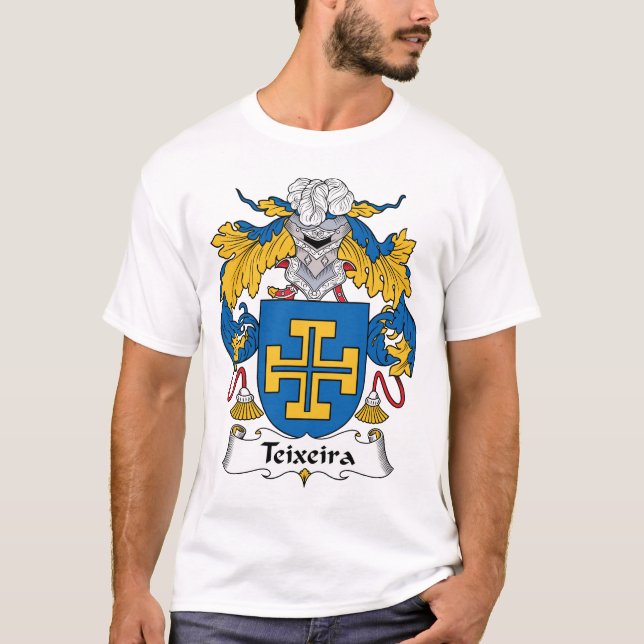 Teixeira-Familienwappen T-Shirt (Vorderseite)