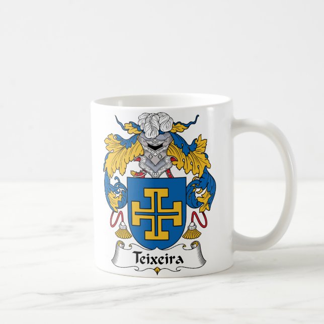 Teixeira-Familienwappen Tasse (Rechts)