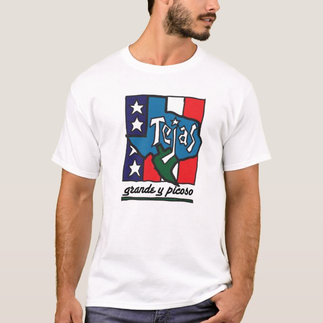 "Tejas" grafisches T-Shirt (Vorderseite)