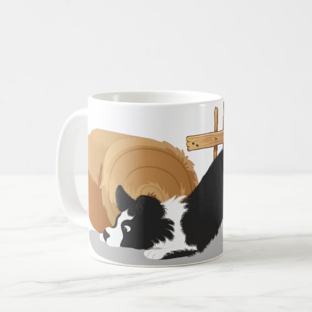 Tejo, der Hund meines Bruders Kaffeetasse (Vorderseite Links)
