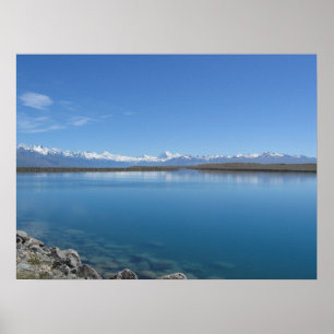 Tekapo-See, Neuseeland Poster