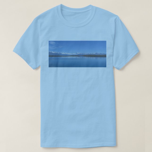 Tekapo-See, Neuseeland T-Shirt (Design vorne)