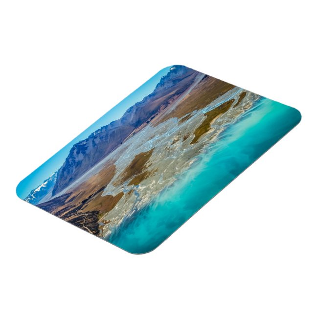 Tekapo-See und Südalpen, Neuseeland Magnet (Linke Seite)