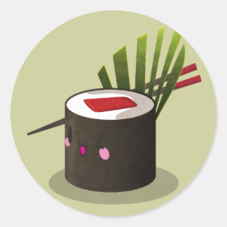 Tekka Maki Runder Aufkleber