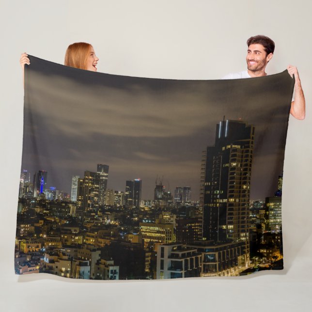 TEL AVIV FLEECEDECKE (Beispiel)