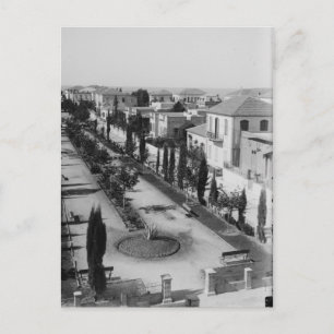 Tel Aviv in den frühen 1920er Jahren Postkarte