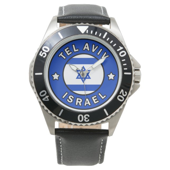 Tel Aviv Israel Armbanduhr (Vorderseite)