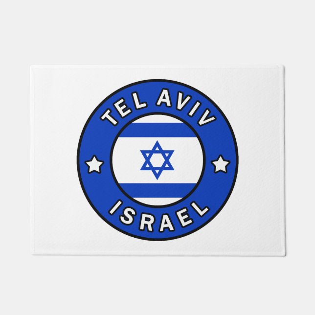 Tel Aviv Israel Fußmatte (Vorderseite)