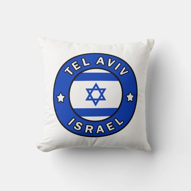 Tel Aviv Israel Kissen (Vorderseite)