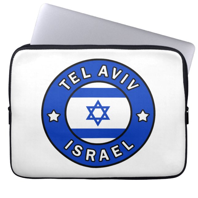 Tel Aviv Israel Laptopschutzhülle (Vorderseite)
