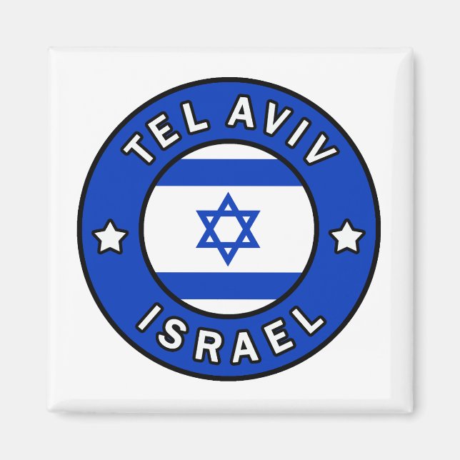 Tel Aviv Israel Magnet (Vorne)