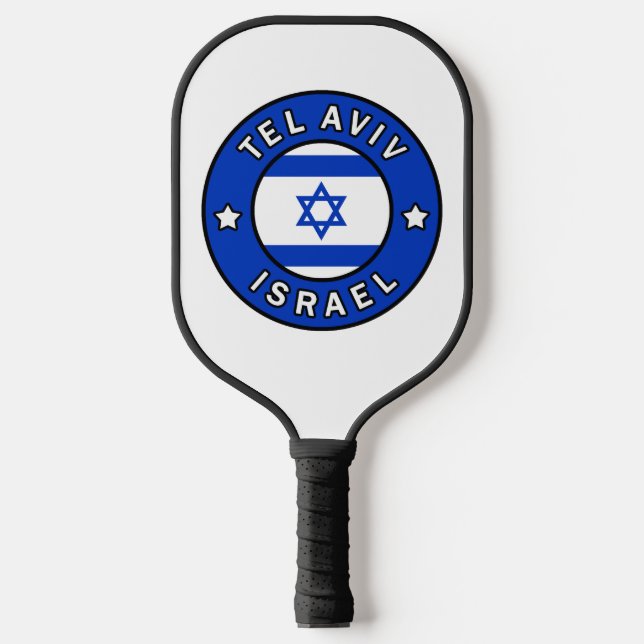 Tel Aviv Israel Pickleball Schläger (Vorderseite)