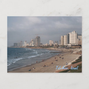 Tel Aviv, Israel Postkarte