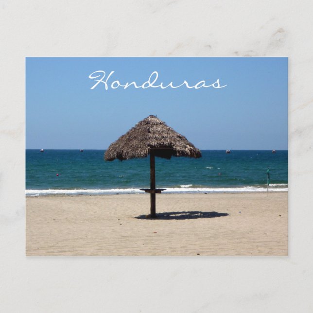 Tela-Strand Postkarte (Vorderseite)