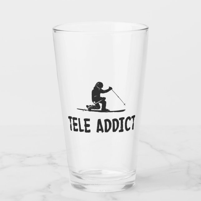 Tele Addict Glas (Vorderseite)