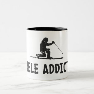 Tele Addict Zweifarbige Tasse