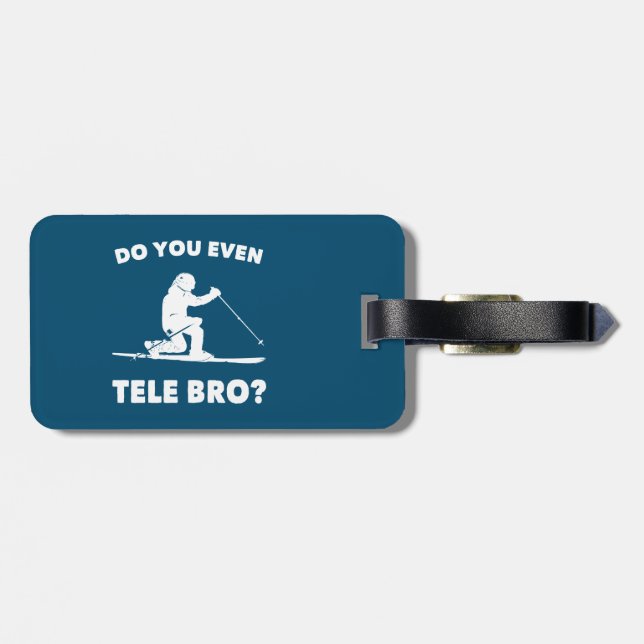 Tele Bro? Gepäckanhänger (Rückseite horizontal)