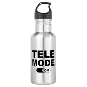 Tele-Modus Ein Edelstahlflasche