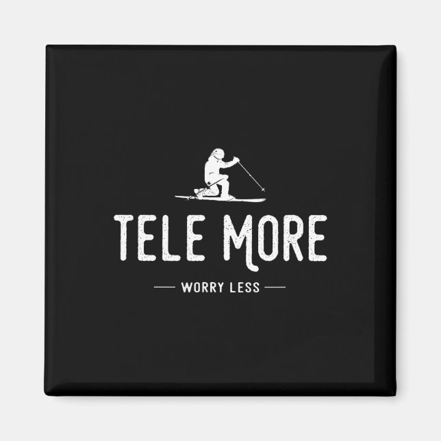 Tele noch mehr Sorgen weniger Magnet (Vorne)