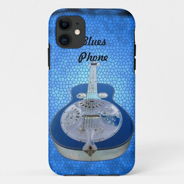 Telefon 5 der Blues I kundengerecht Case-Mate iPhone Hülle (Rückseite)