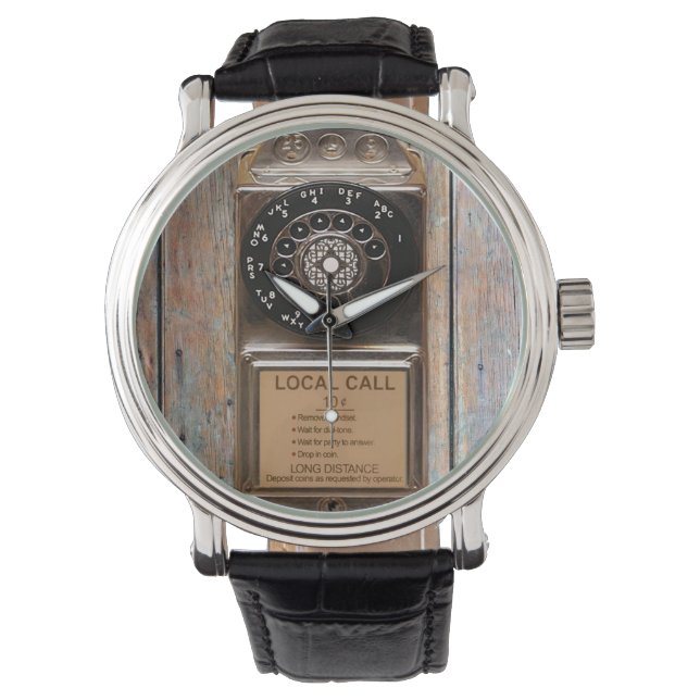 Telefon Antiquitätentelefon robuste Armbanduhr (Vorderseite)